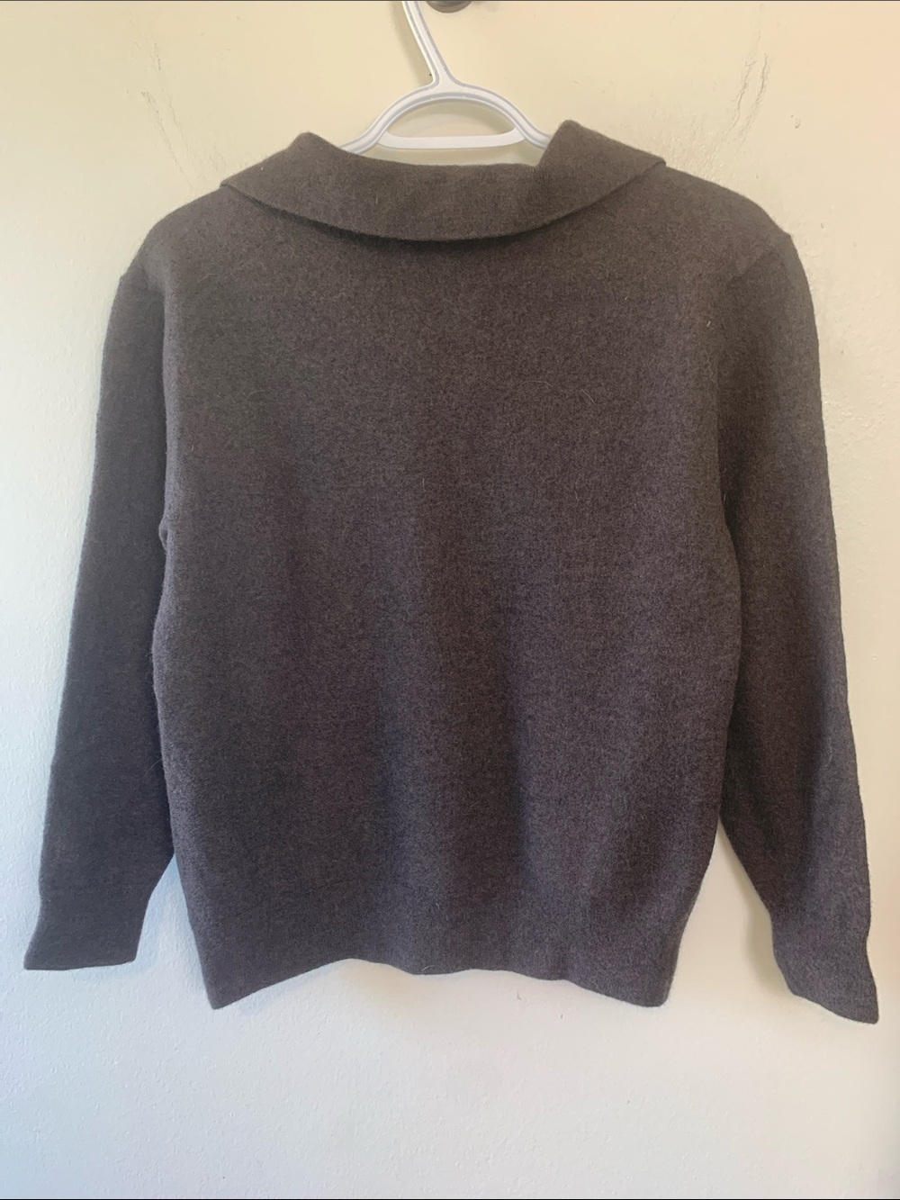 Christian Lacroix Brown Merino Wool Pullover - Picture 4 of 10